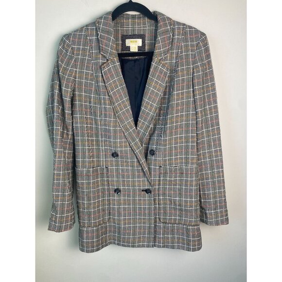 Maeve By Anthropologie Lilith Oversized Blazer Size 6 - Picture 5 of 8